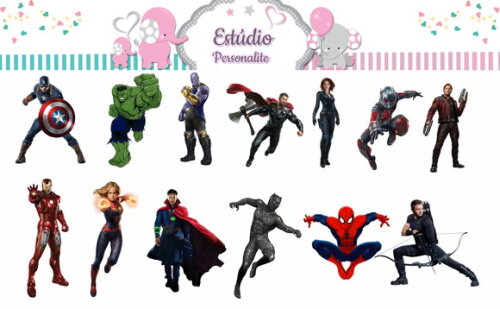 Aplique Vingadores
