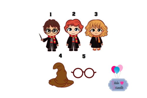 Apliques Harry Potter Mod.3