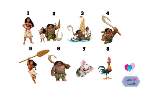 Apliques Moana