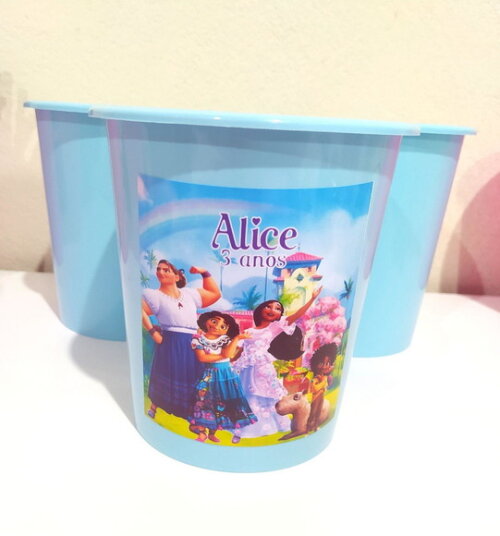 Balde de Pipoca 1Litro Encanto Disney