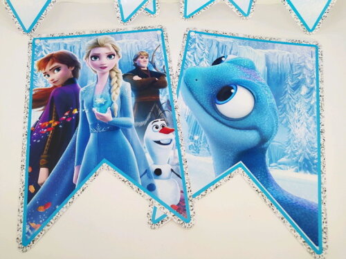 Bandeirola Frozen 2