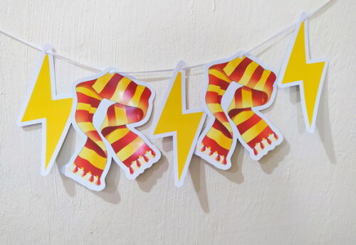 Bandeirola Harry Potter