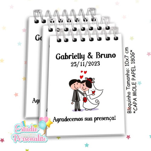 Bloquinho Casamento