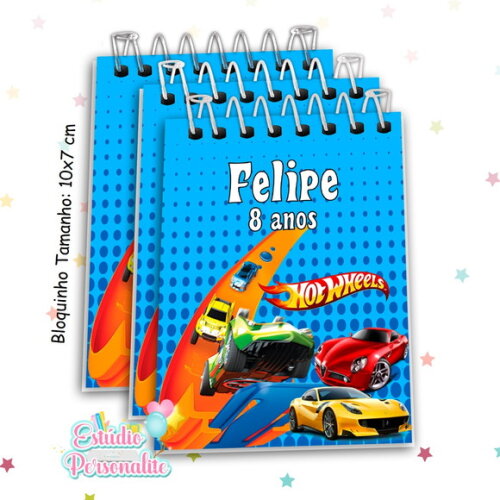 Bloquinho Hot Wheels