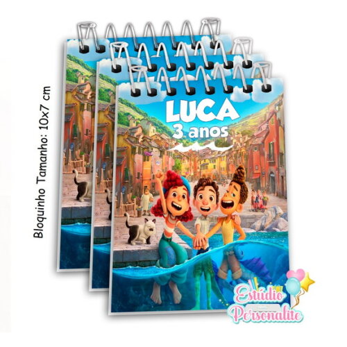 Bloquinho Luca Disney