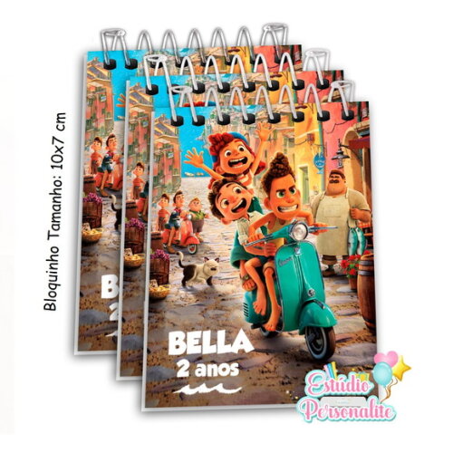Bloquinho Luca Disney