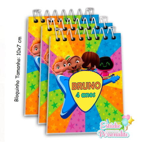 Bloquinho Minibeat Power Rockers