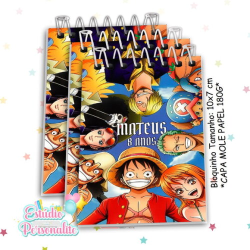 Bloquinho One Piece