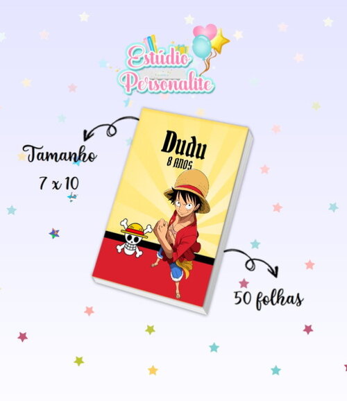 Bloquinho One Piece