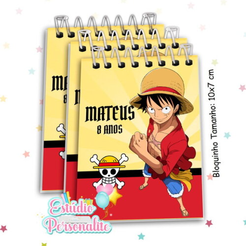 Bloquinho One Piece