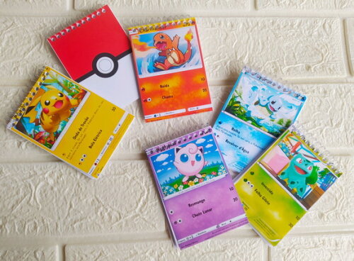 Bloquinho Pokémon