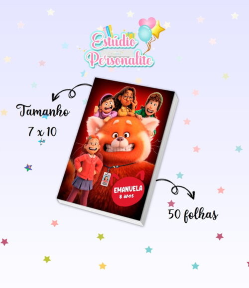 Bloquinho Red: Crescer É Uma Fera