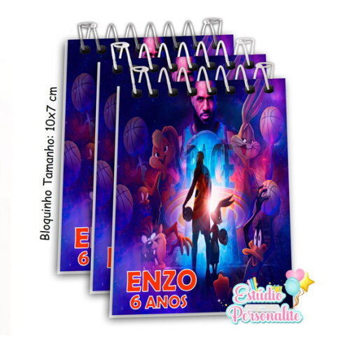 Bloquinho Space Jam Um Novo Legado