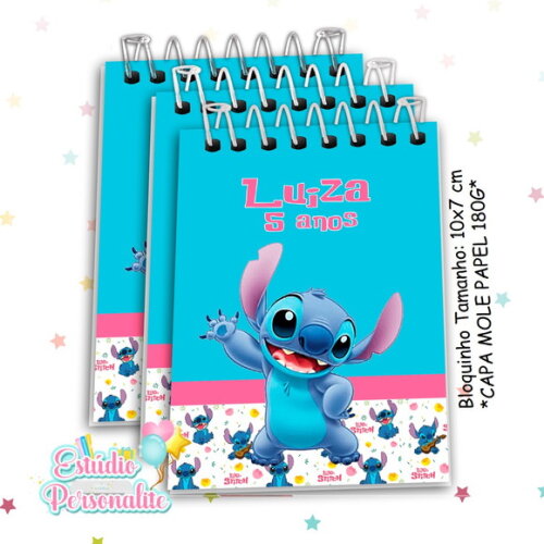Bloquinho Stitch