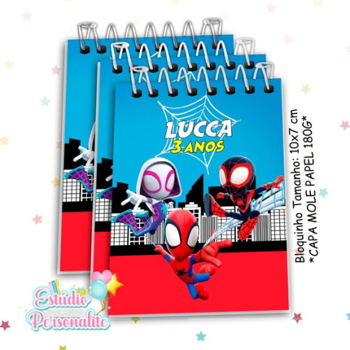 Bloquinho Spidey e Seus Amigos Espetaculares