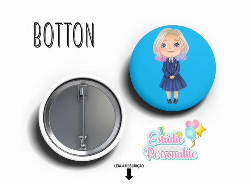 Botton Wandinha Addams