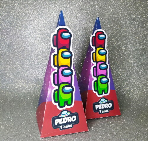 Caixa Cone Among Us
