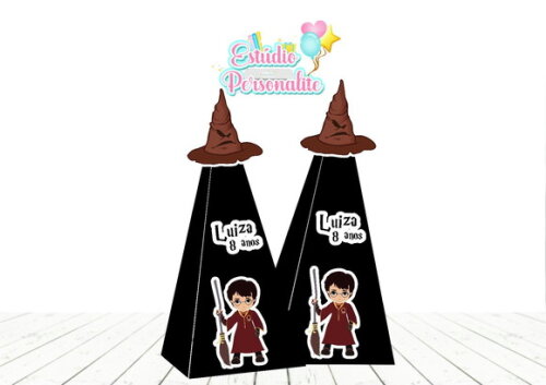 Caixa Cone Harry Potter