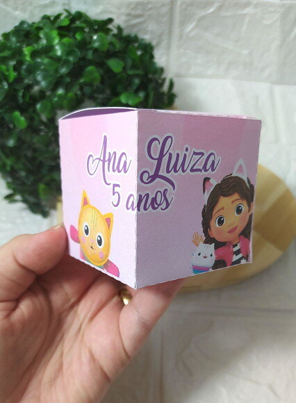 Caixa Cubo a Casa Mágica da Gabby