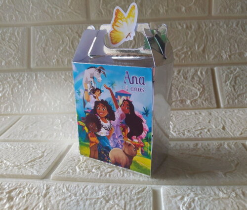 Caixa Maletinha Prata Encanto Disney
