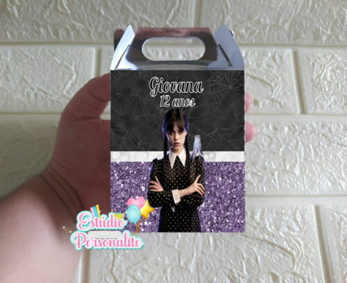 Caixa Maletinha Wandinha Addams