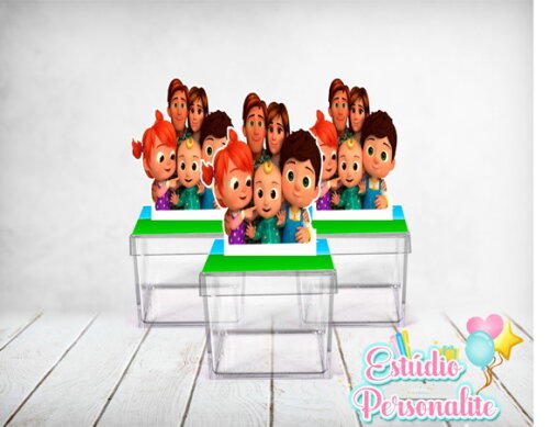 Caixinha Acrílica 3D Cocomelon