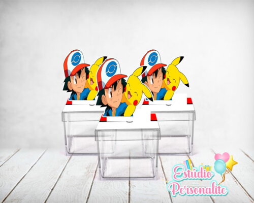 Caixinha Acrílica 3d Pokémon