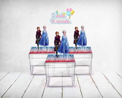 Caixinha Acrilíca 3d Frozen 2