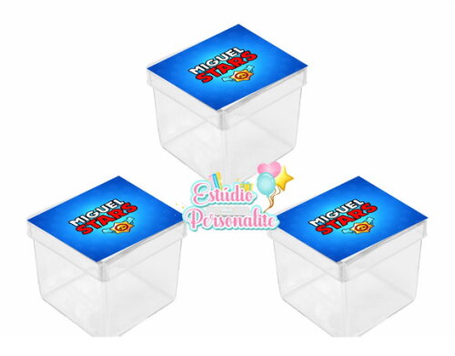 Caixinha acrílica Brawl Stars
