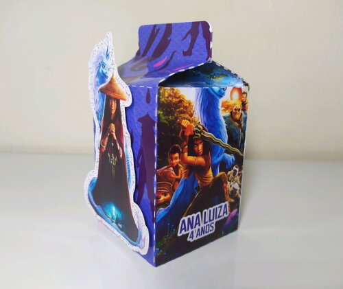 Caixinha Milk 3D Raya e o Último Dragão
