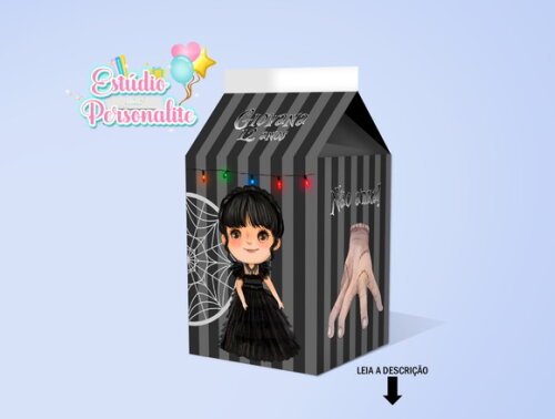 Caixinha Milk Wandinha Addams