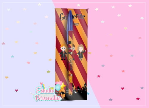 Caneta + Embalagem Harry Potter