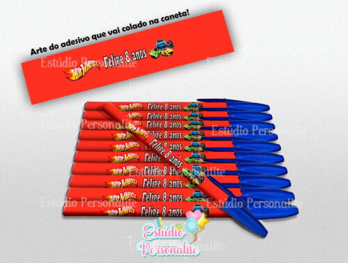 Caneta Hot Wheels