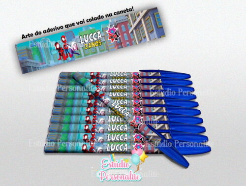 Caneta Spidey e Seus Amigos Espetaculares