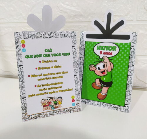 Centro de Mesa Cebolinha