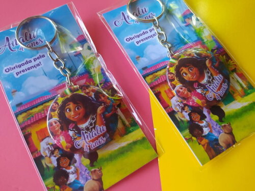 Chaveiro + Embalagem Encanto Disney