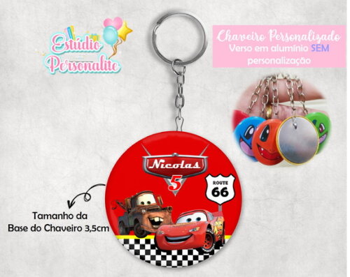 Chaveiro Carros