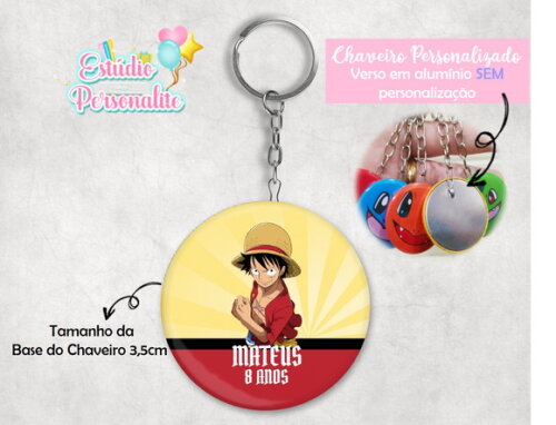 Chaveiro One Piece