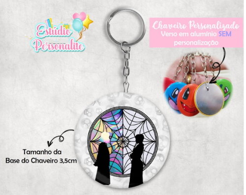 Chaveiro Wandinha Addams