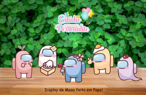 Display de Mesa Among Us