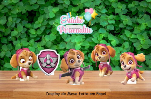 Display de mesa Skye Patrulha Canina
