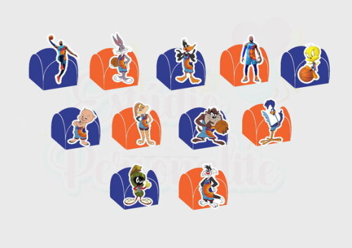 Forminha de Doce Space Jam Um Novo Legado