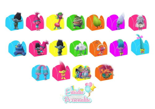 Forminha de Doce Trolls