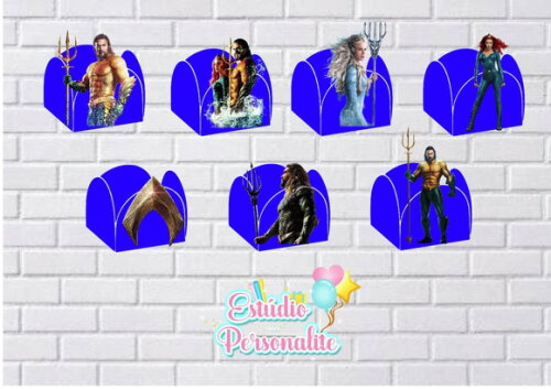Forminha de Doces Aquaman