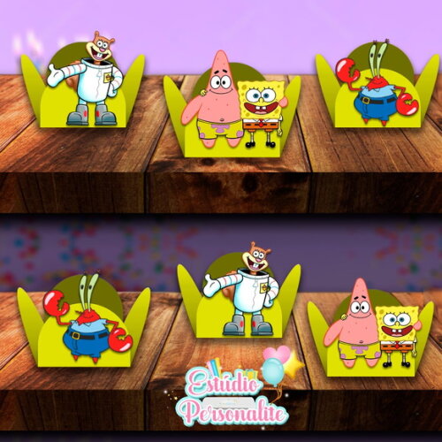 Forminha de Doces Bob Esponja