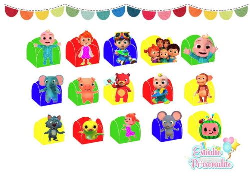 Forminha de Doces Cocomelon