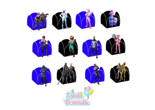 Forminha de Doces Fortnite