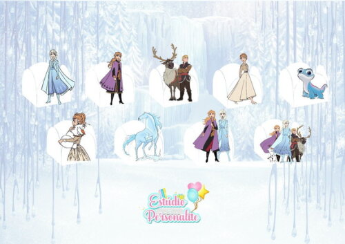 Forminha de Doces Frozen 2