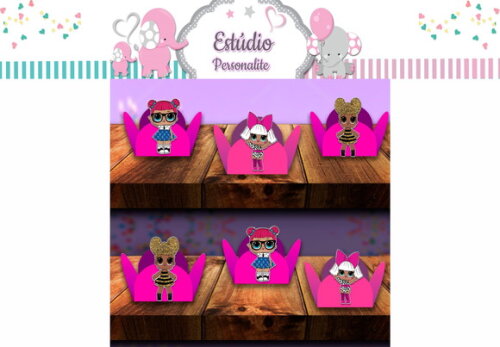 Forminha de Doces Lol Surprise