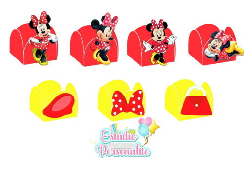 Forminha de Doces Minnie